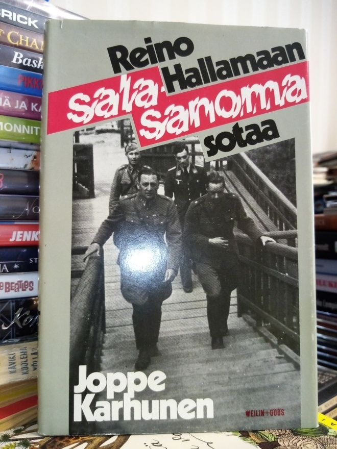 Karhunen :  Reino Hallamaan salasanomasotaa