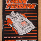 Transformers G1 GROUNDSHAKER (Micromaster) 1989 - Ohjekirja - pikkukuva 1