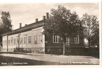 Porvoo, Borgå: Runebergin koti
