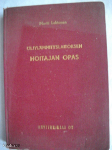 Martti Lehtonen: Öljylämmityslaitoksen hoitajan opas (11.11)