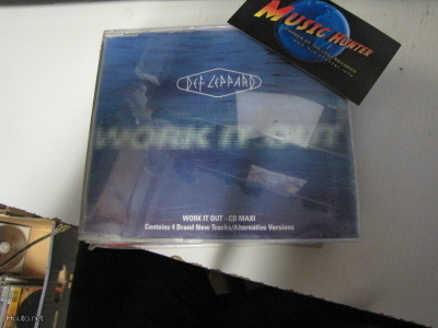 DEF LEPPARD - WORK IT OUT CD SINGLE SLIM CASE