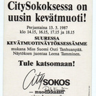Miss Suomi Outi Tanhuanpää 1987 Painettu nimikrjoitus. - pikkukuva 2