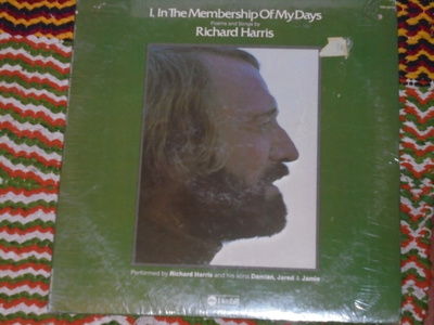RICHARD HARRIS - I, In The Membership Of My Days LP 1974 M