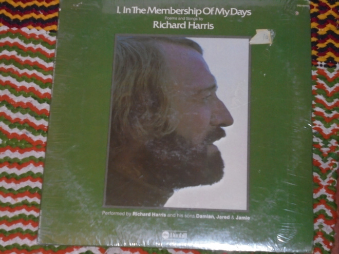 RICHARD HARRIS - I, In The Membership Of My Days  LP 1974 M