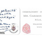 Suuri harvinainen pollusiitti 9.79 ct Afganistan/Pakistan - pikkukuva 4