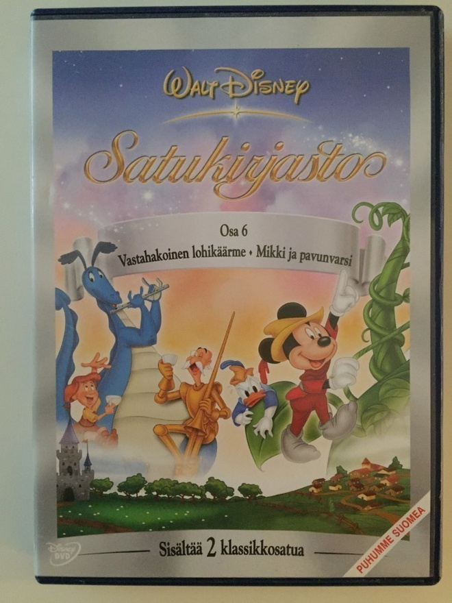 Walt Disneyn, Satukirjasto, Osa 6 - DVD