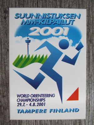 SUUNNISTUS.....MM-Kilpailut 2001, Tampere.