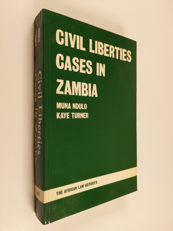 Muna Ndulo : Civil liberties cases in Zambia