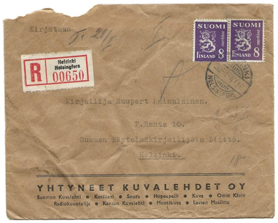 R-kuori Helsinki (1947) firmakuori