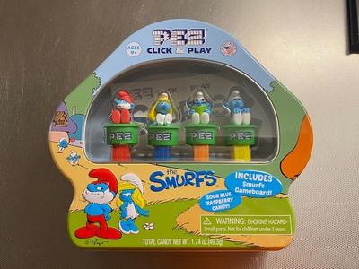 PEZ Smurf Click ´n Play Limited Edition