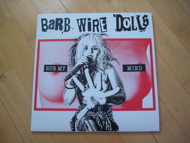 BARB WIRE DOLLS - RUB MY MIND  lp