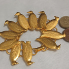 Upea 21k kullattu Kanadalainen lintu  rannekoru Gold plated, - pikkukuva 2