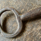 Laadukkaampi Vaasa 1800-luku vanha tako avain 16.5cm / 233g - pikkukuva 5