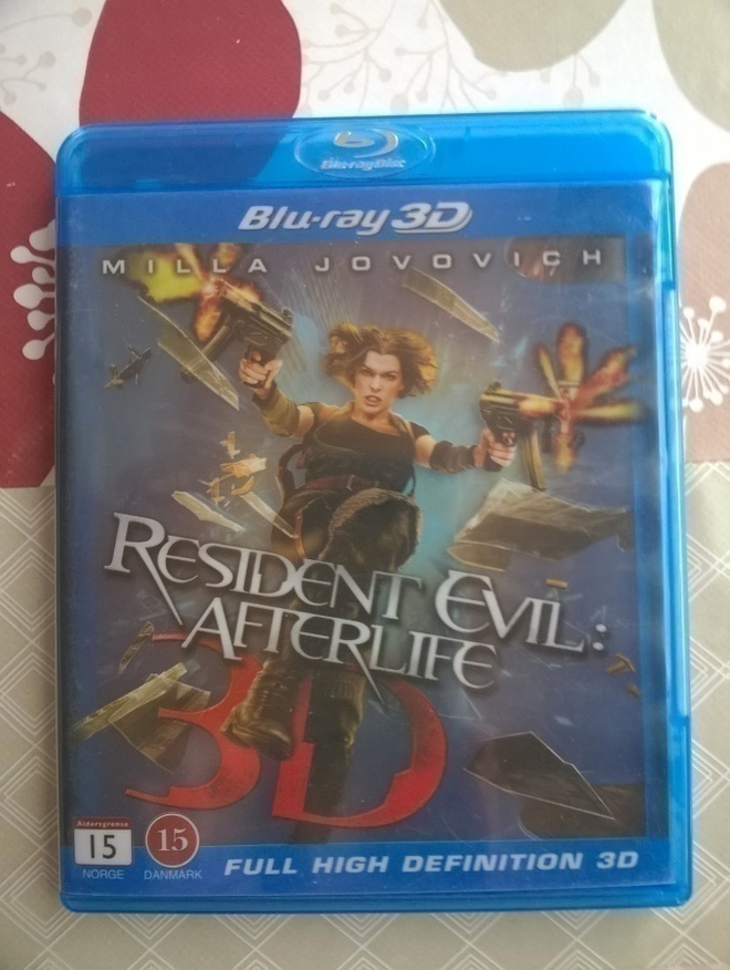 Resident Evil - Afterlife 3D Blu-Ray