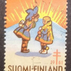 Joulumerkki 1958 1959 1960 1961 t. 1962 Wendelin - erilaisia - pikkukuva 4