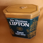 Peltinen Sir Thomas Lipton teepurkki - pikkukuva 1