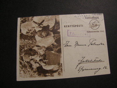 KENTTÄPOSTI kortti kulk -42