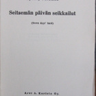Sydney Parkman: Seitsemän päivän seikkailut, Karisto 1943. - pikkukuva 4
