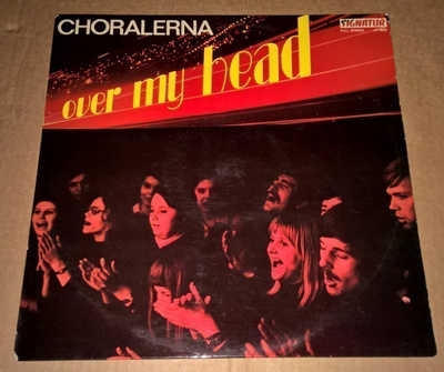 CHORALERNA OVER MY HEAD LP LP 6903 GOSPEL