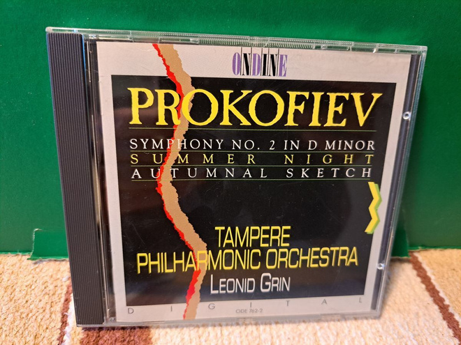 Prokofiev:Symphony No.2 etc.-Leonid Grin CD