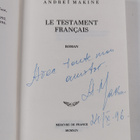 Andrei Makine : Le testament francais : roman (signeerattu) - pikkukuva 3