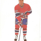 1988-89 Montreal Canadiens Teamissued #22 Jose Charbonneau - pikkukuva 1