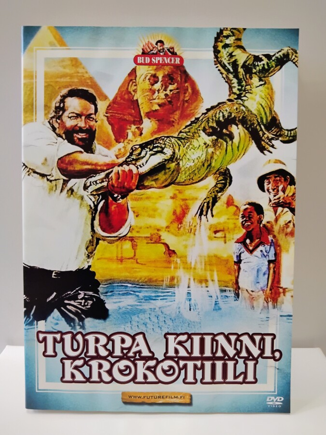 dvd Turpa kiinni, krokotiili - Flatfoot in Egypt
