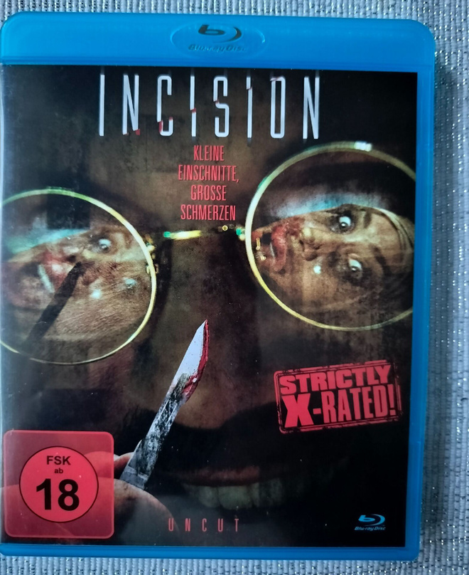 Incision (2020,uncut) blu-ray