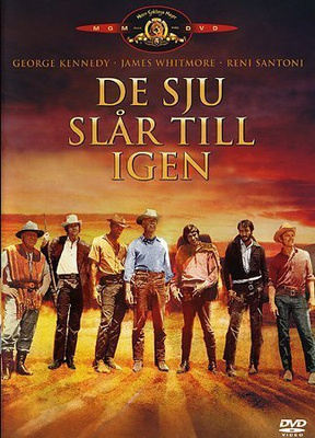 De Sju Slår Till Igen - Seitsemän Rohkeata Miestä - DVD