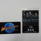 URIAH HEEP THE 40TH ANNIVERSARY TOUR 2010 BACKSTAGE PASSI . - pikkukuva 1