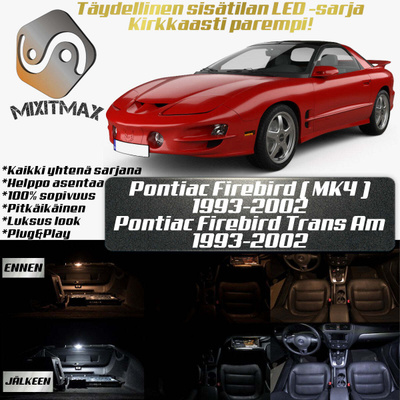 Pontiac Firebird (MK4) Sisätilan LED-sarja 9-osa