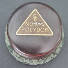 Antiikkinen savikiekkojen puhdistusharja Siemens Polydor - pikkukuva 1