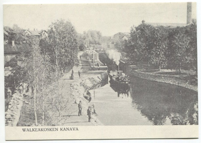 Valkeakoski Walkeakosken kanava UP 1987