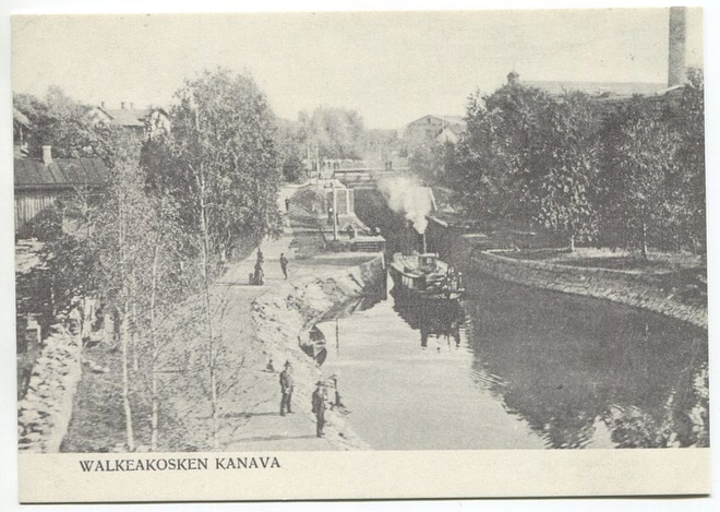 Valkeakoski Walkeakosken kanava UP 1987