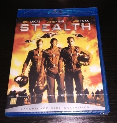 Stealth - Näkymätön uhka (Blu-ray) (mm. Jamie Foxx) (Uusi!)