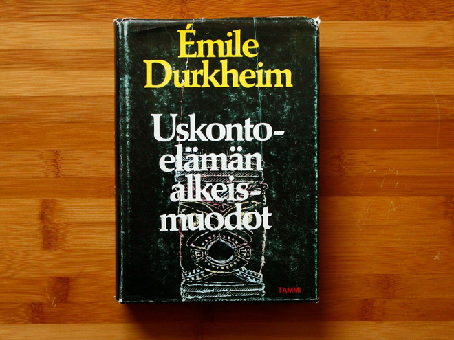 Émile Durkheim - Uskontoelämän alkeismuodot