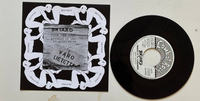 Briard – Fuck the Army (Uusintapainos) Single 7"