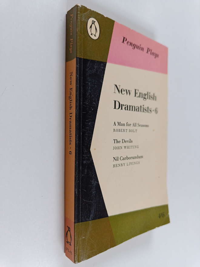 Robert Bolt ym. : New English dramatists 6