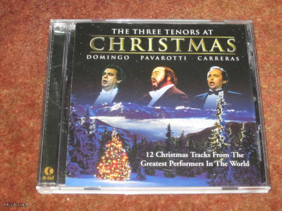 THE THREE TENORS - CHRISTMAS CD joulu