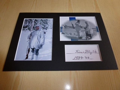 Simo Häyhä valokuvat A4 paspis