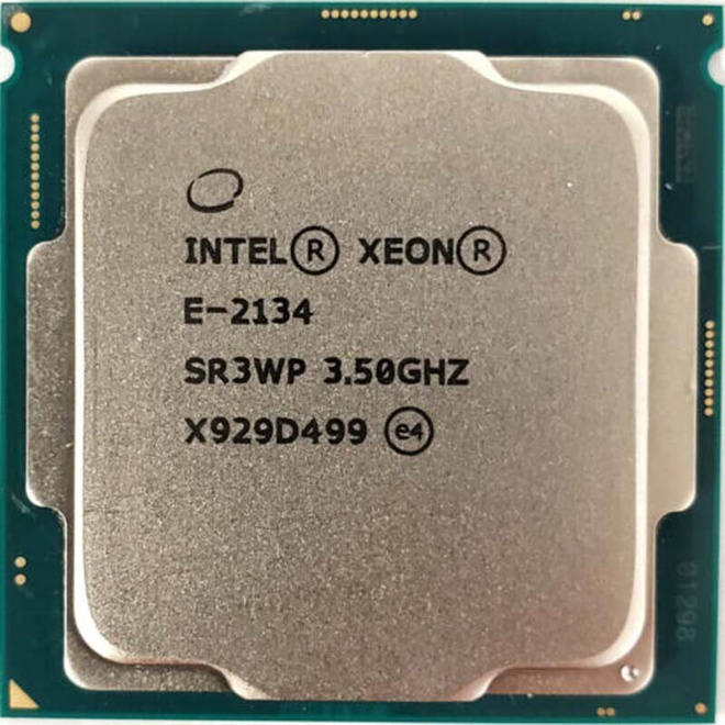 Intel Xeon E-2134 3.5 GHz prosessori pöytäkoneisiin