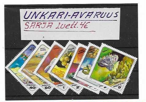 UNKARI-AVARUUS-SARJA** LUETT. 4€