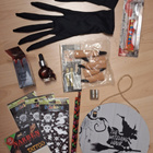 Halloween mm. tekoverta noitahanskat ötököitä - pikkukuva 1