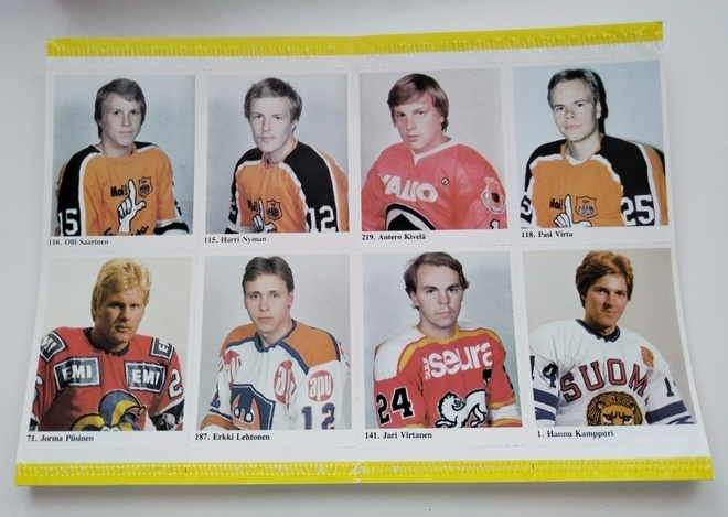 1978-79 SM-Liiga Kiekkoilijat kuvina arkki