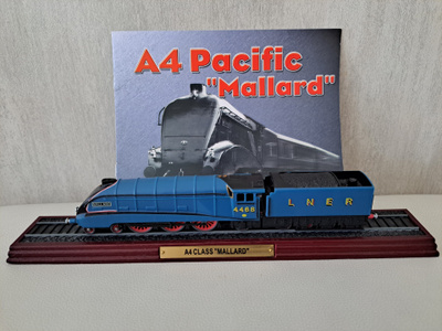 Keräilyyn: LNER Class A4 4486 "Mallard" pienoismalli