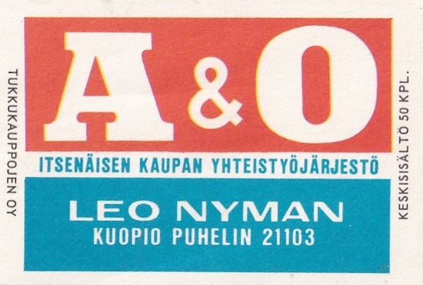 Kuopio, Leo Nyman A&O   b523