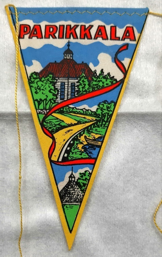 Parikkala vintage matkailuviiri pieni