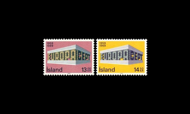 Islanti 428-9 ** Europa (1969)