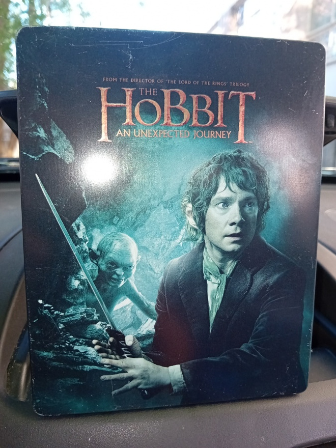 2 Blu-ray steelbook THE HOBBIT AN UNEXPECTED JOURNEY