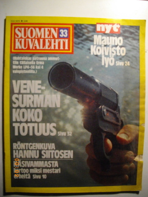 Suomen Kuvalehti Nro 33/1975 (27.1)